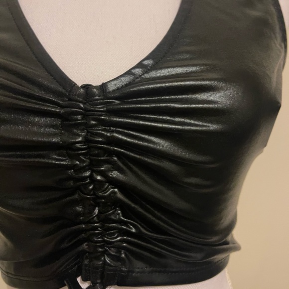 SOLD. BP Ruched Tank - Picture 2 of 2